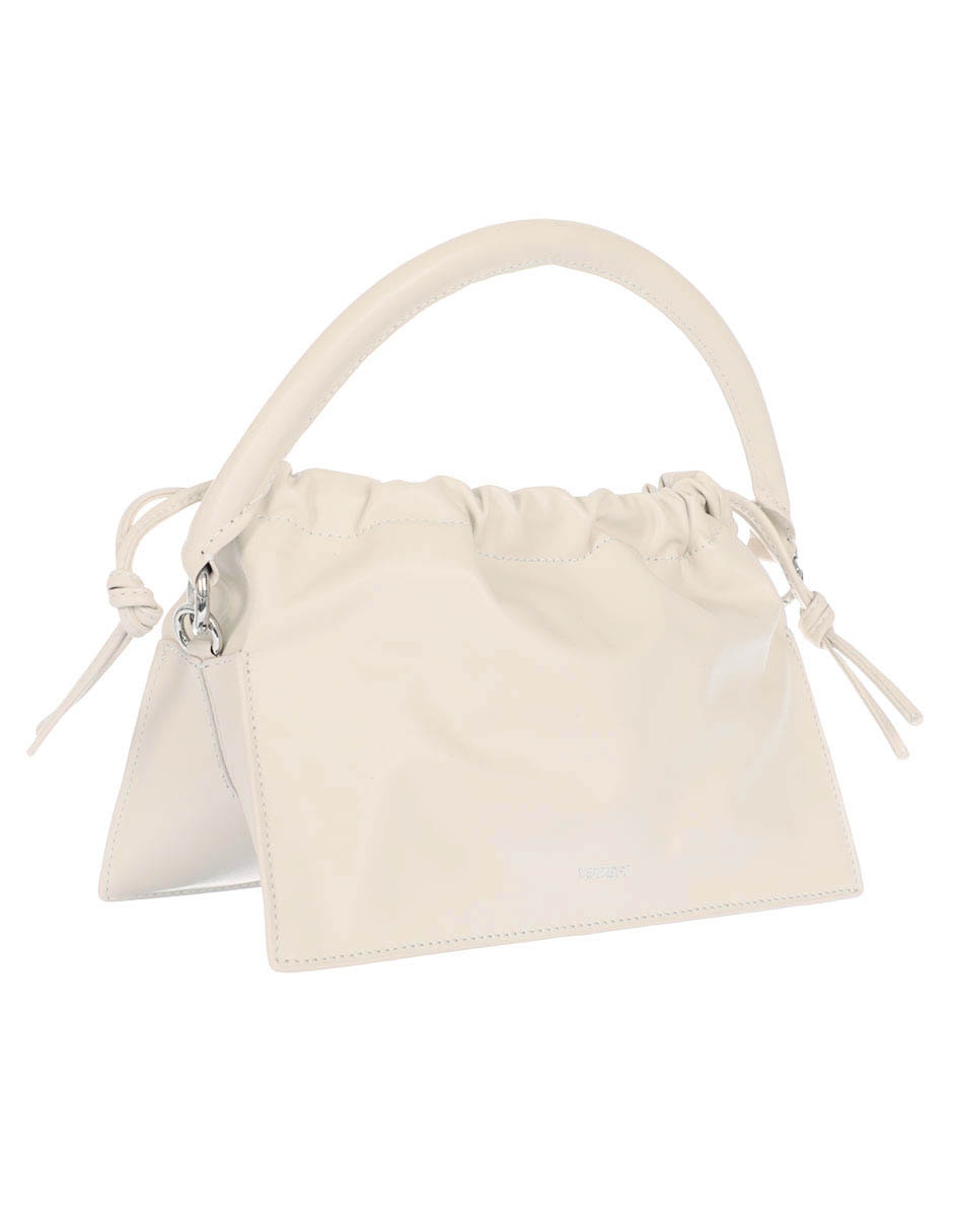 Bolsa flap Bom de piel para mujer 2