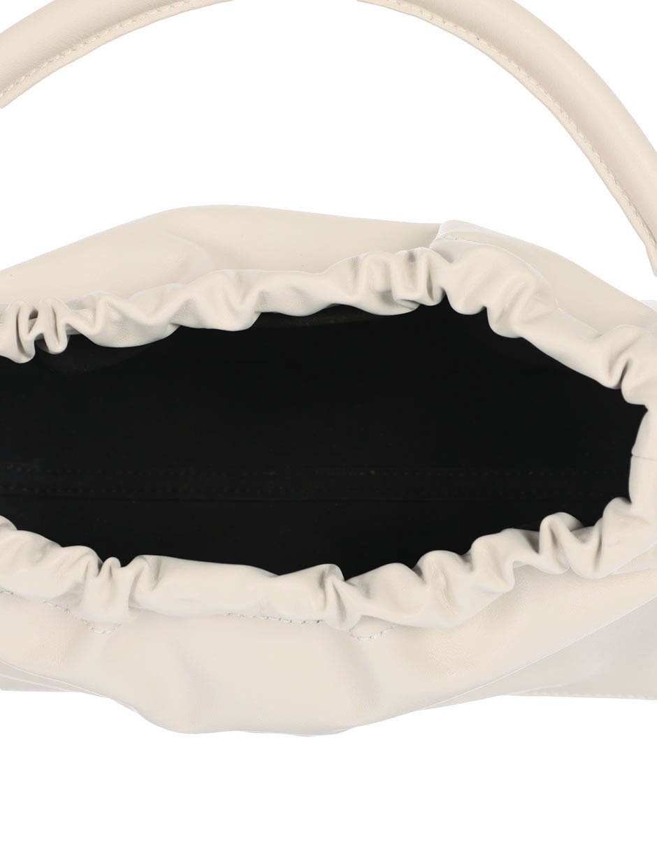 Bolsa flap Bom de piel para mujer 4