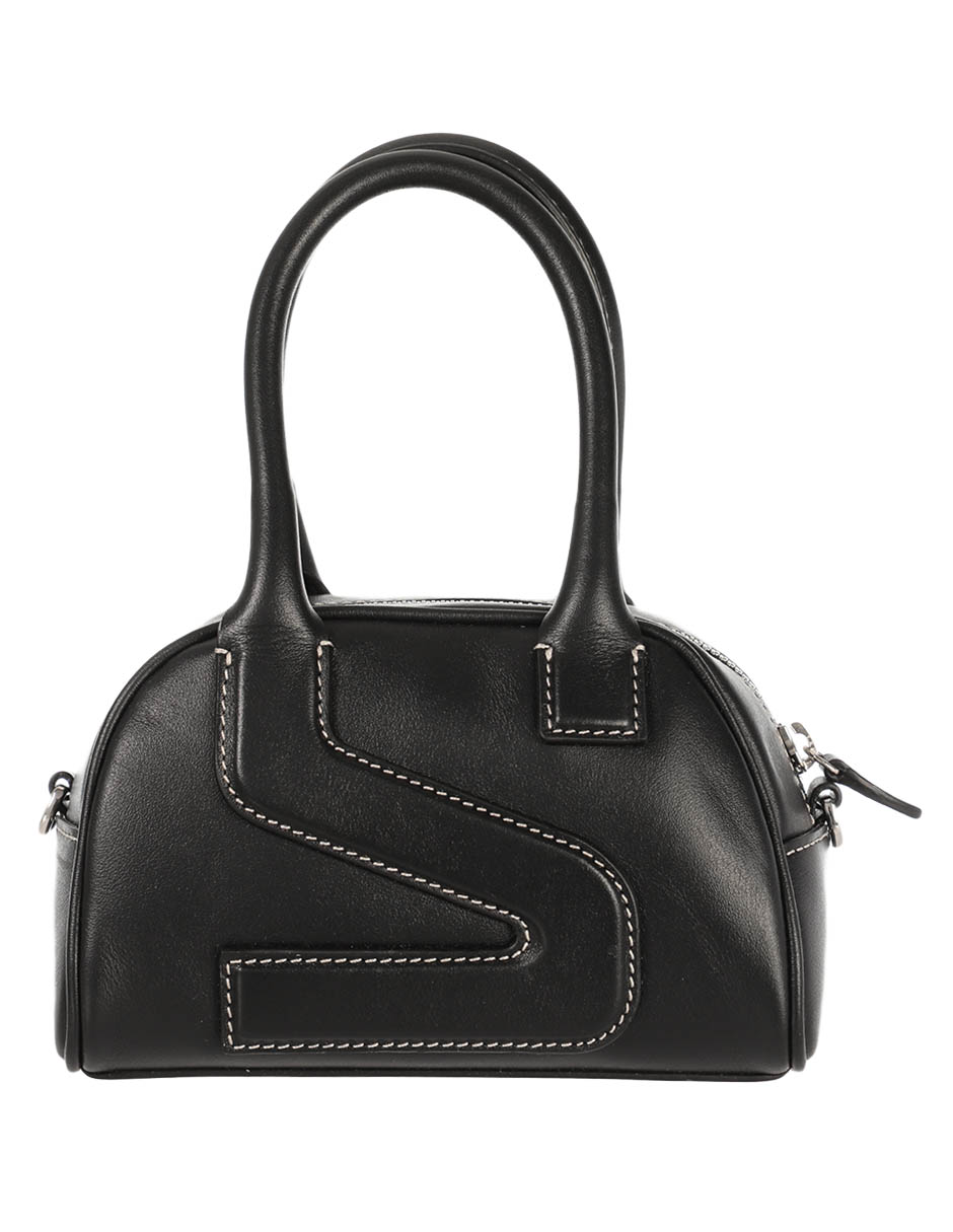 Bolsa bowler Charli de piel para mujer 3