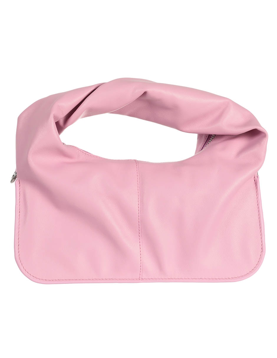 Bolsa satchel Wonton de piel para mujer 3