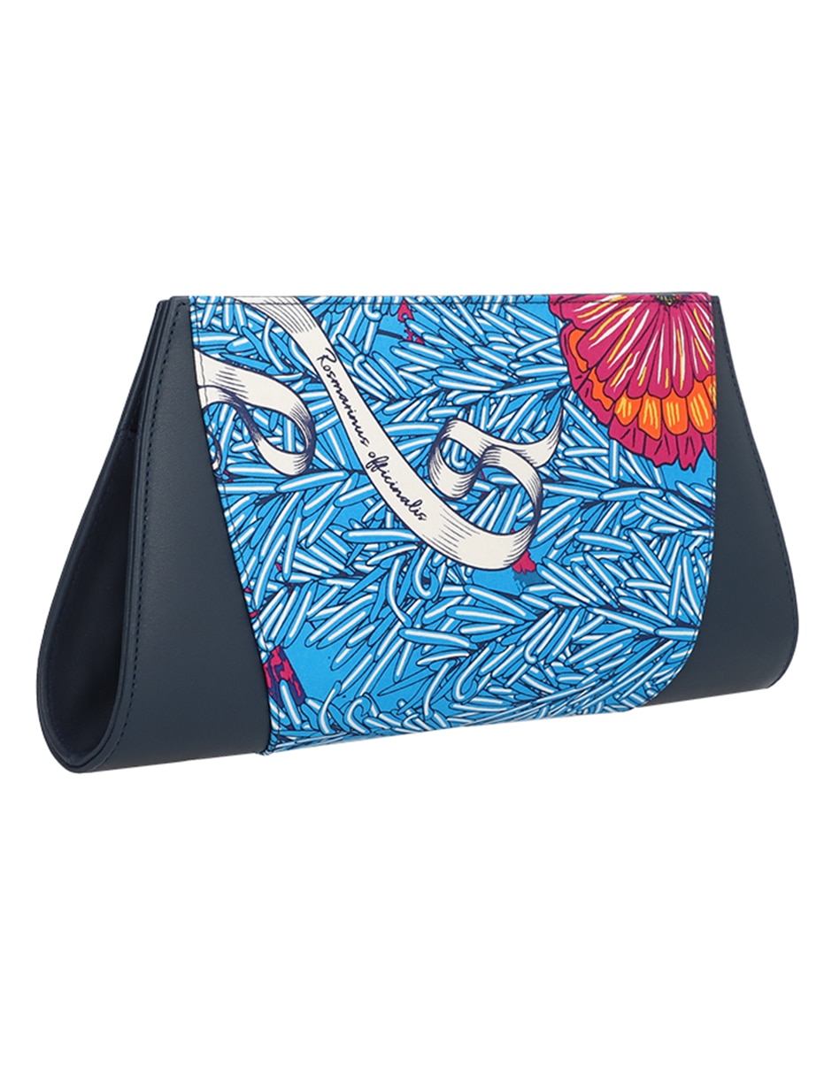 Bolsa clutch de seda para mujer 3