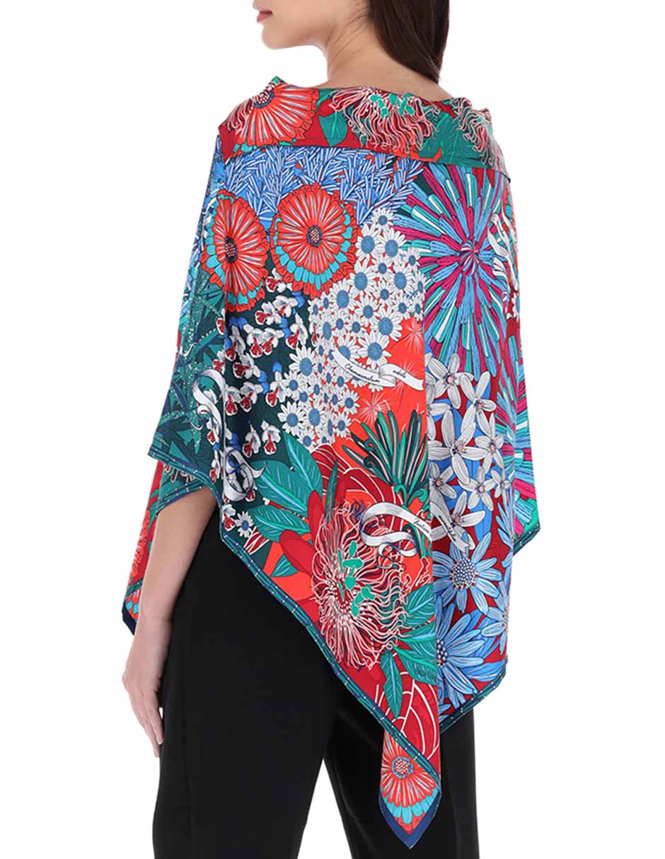 PONCHO PONCHO HERB FR, UNITALLA, VERDE