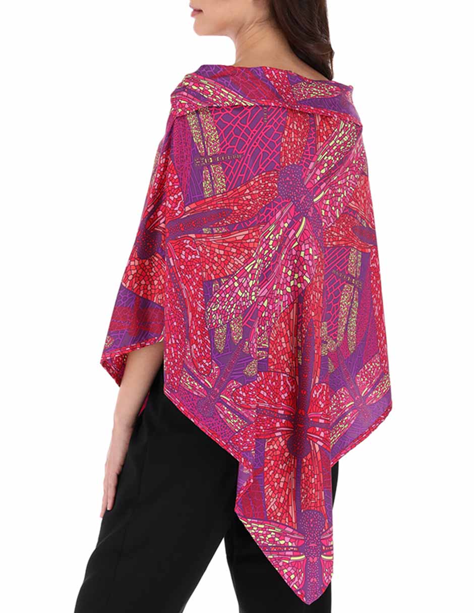 Poncho estampado 2