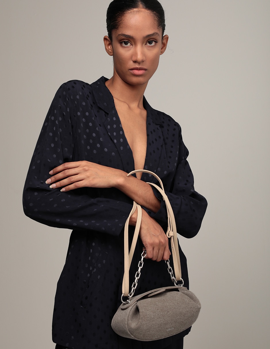 Bolsa crossbody Dinner Roll para mujer 6