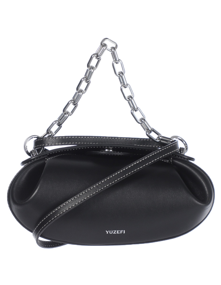 Bolsa crossbody Dinner Roll de piel para mujer 1