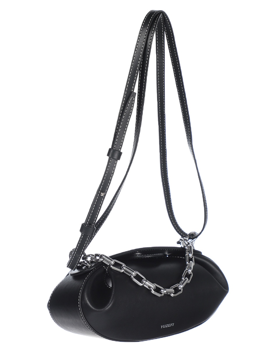 Bolsa crossbody Dinner Roll de piel para mujer 2