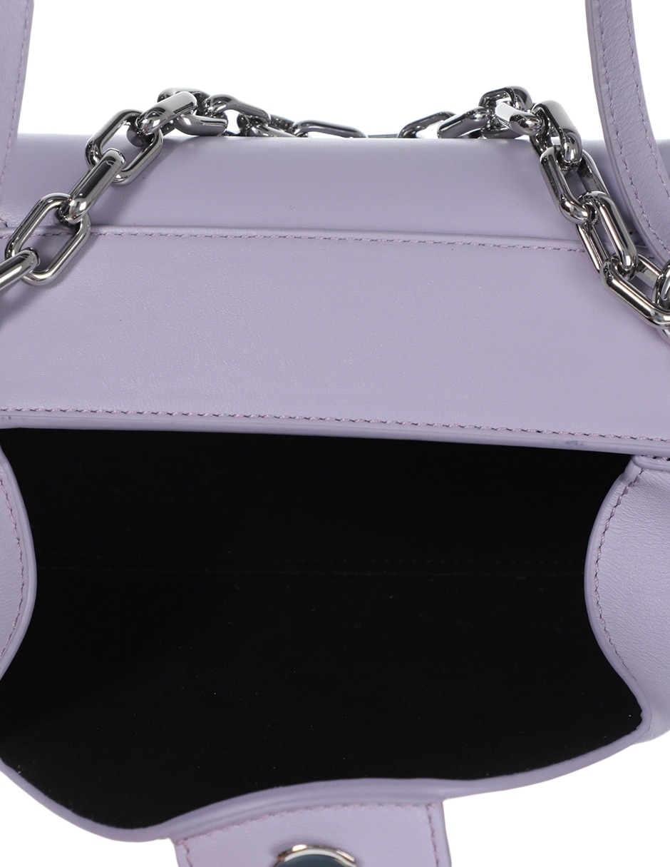 BOLSA PIEL, LILA