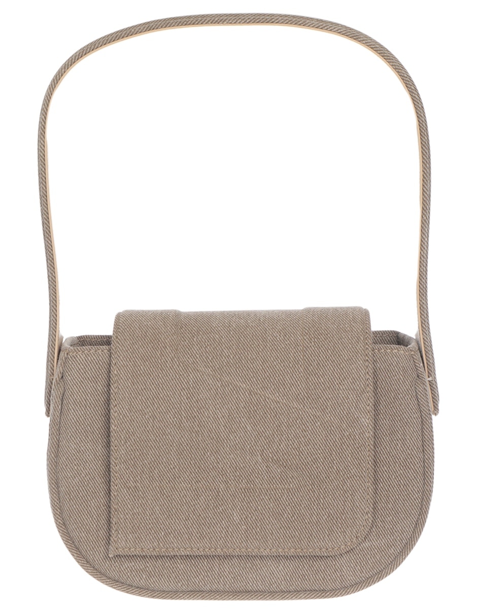 Bolsa flap de mezclilla para mujer
