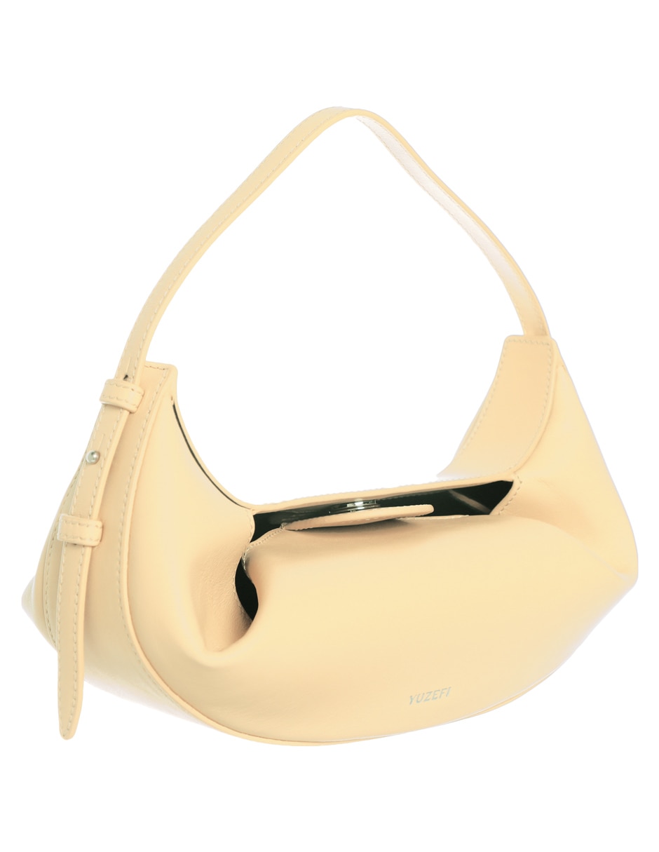 Bolsa hobo Mini Fortune Cookie de piel para mujer 2