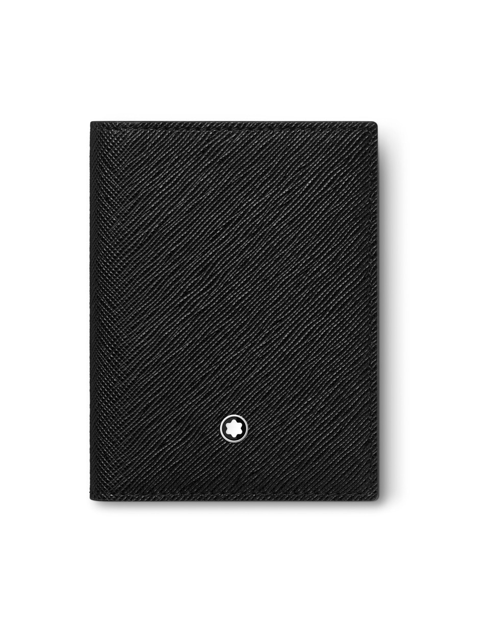 Tarjetero de piel Montblanc sartorial unisex