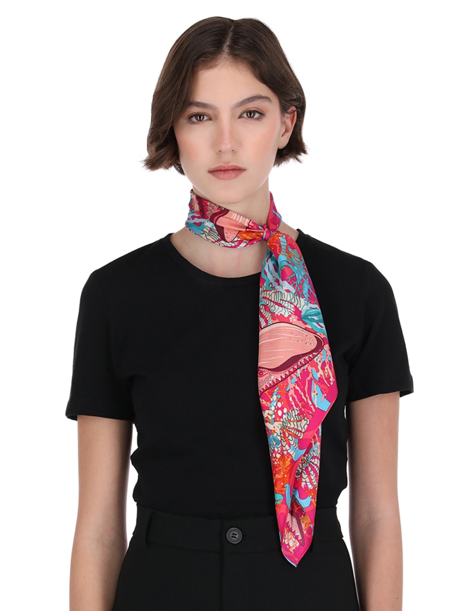 Mascada estampada
