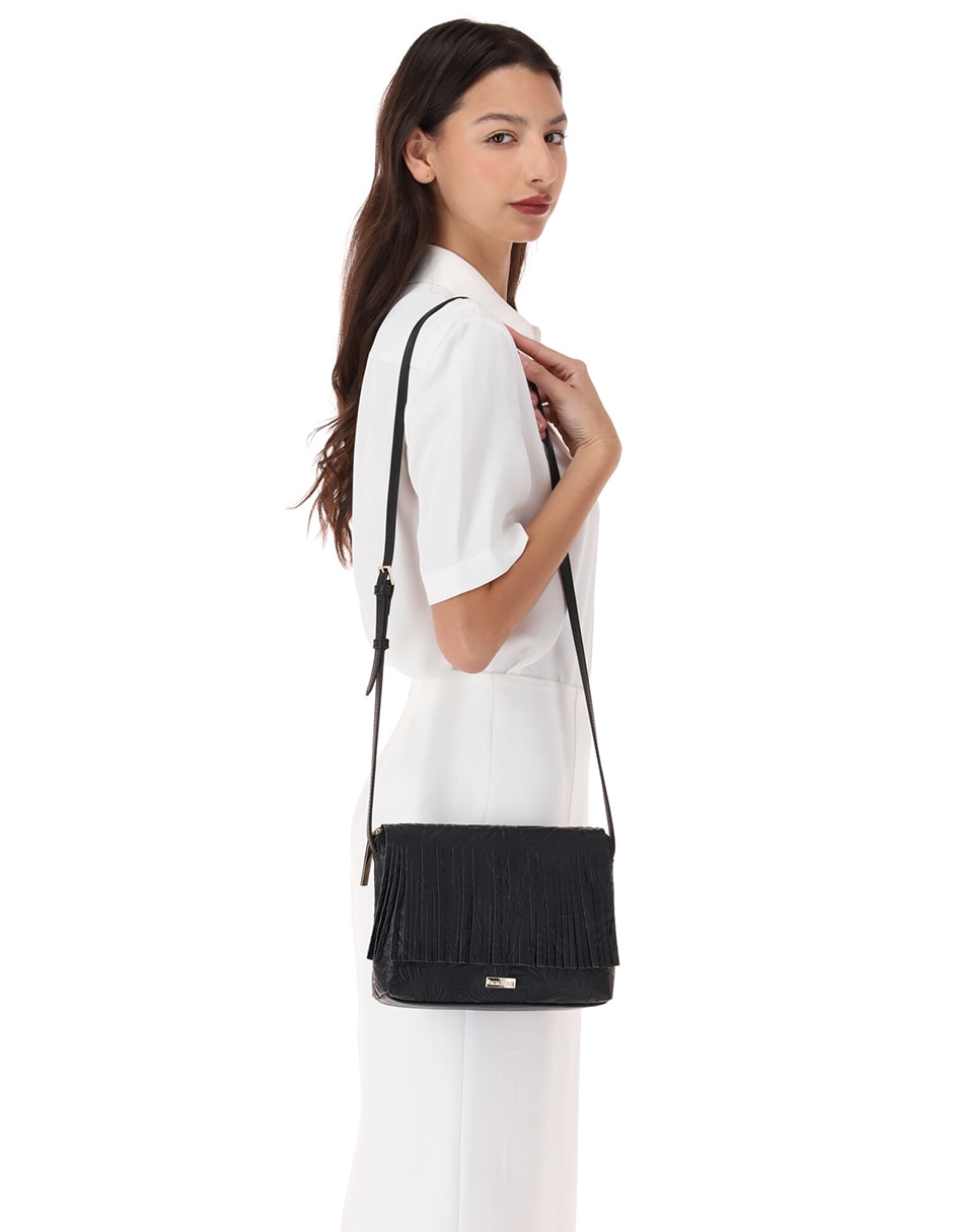 Bolsa crossbody Mariposa de piel para mujer 5