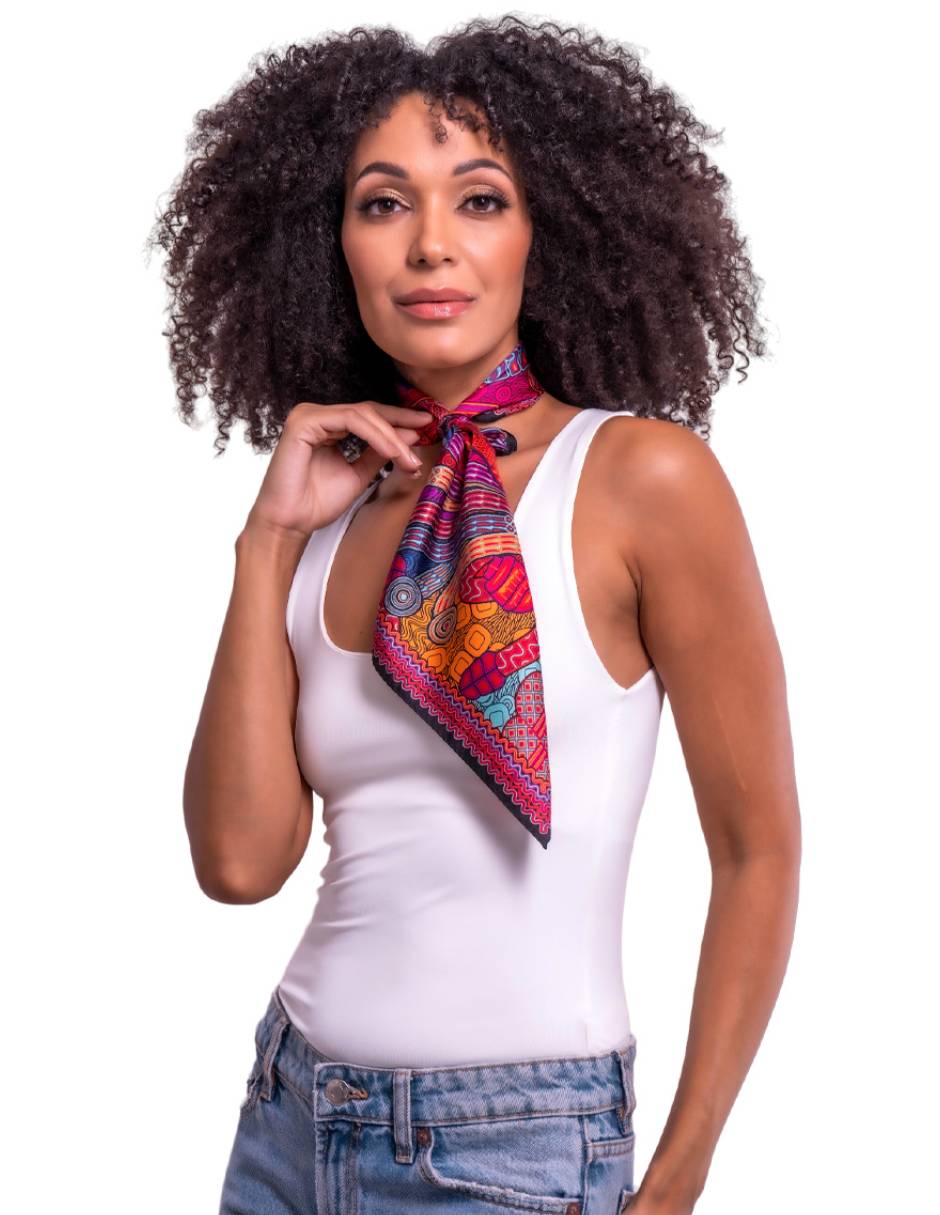 Mascada estampada