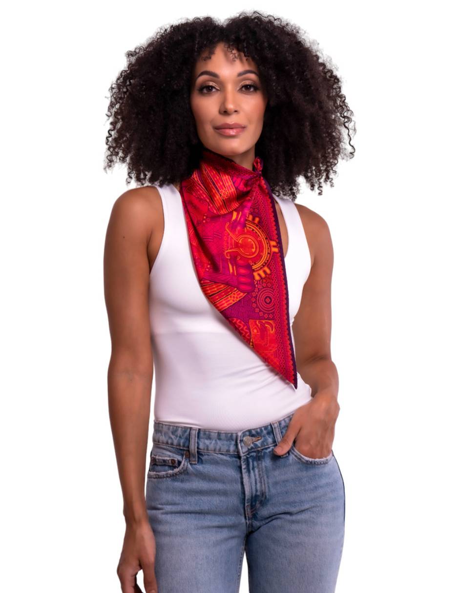 Mascada estampada
