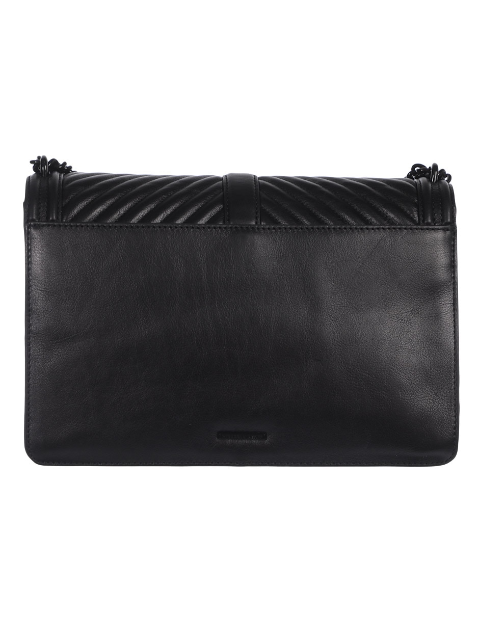 Bolsa flap de piel para mujer 3