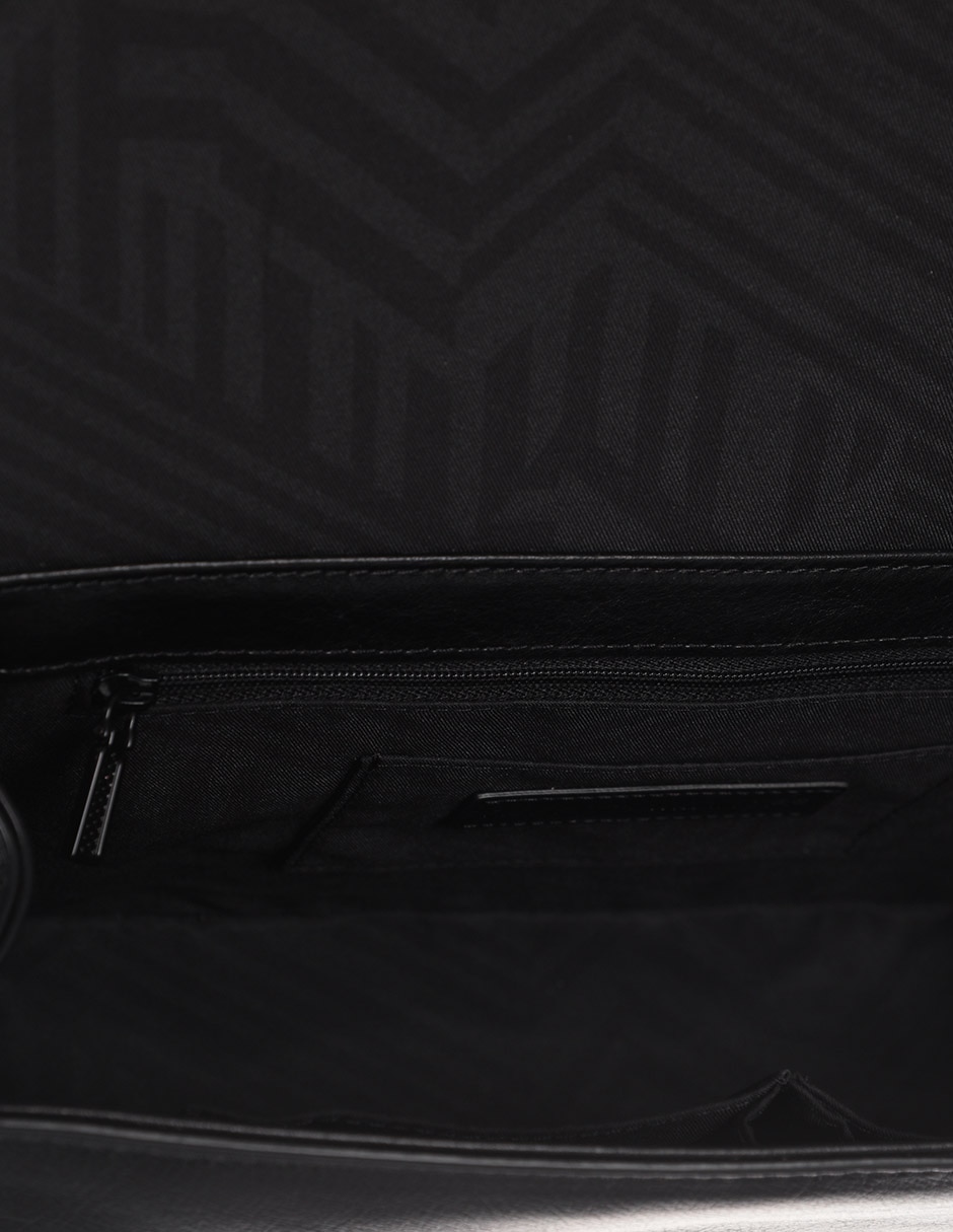 Bolsa flap de piel para mujer 4