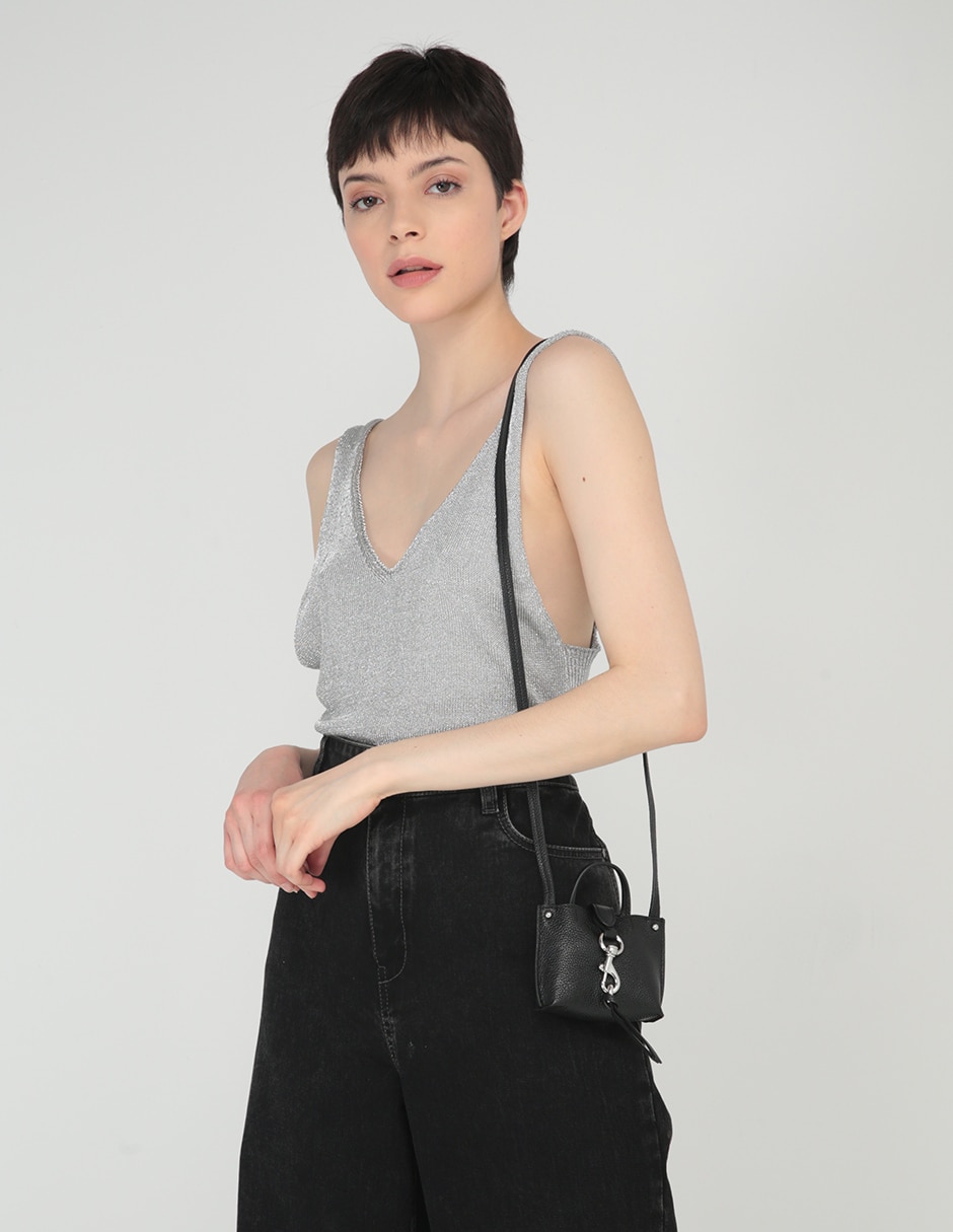 Bolsa crossbody de piel para mujer 6