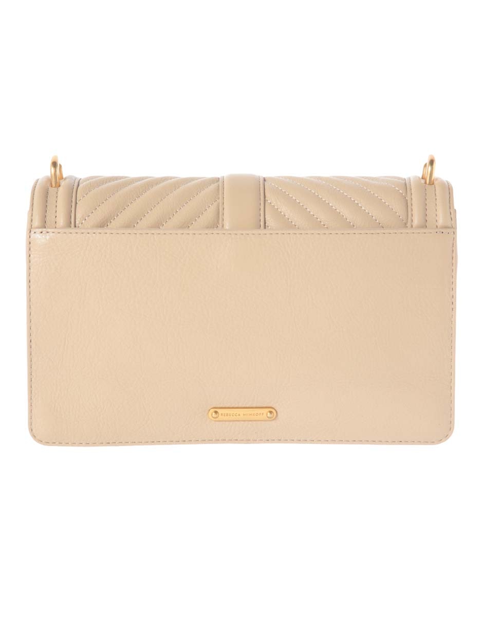 Bolsa crossbody Quilted Love de piel para mujer 3