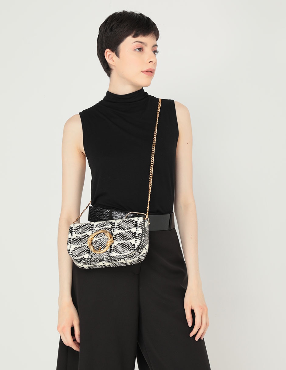 Bolsa crossbody de piel para mujer 5