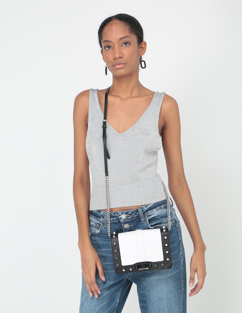 Bolsa crossbody de piel para mujer 5