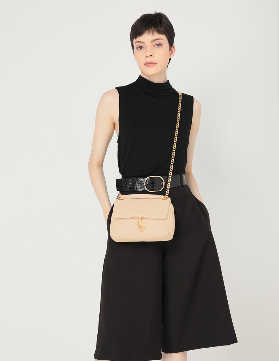 Bolsa shoulder de piel para mujer 6