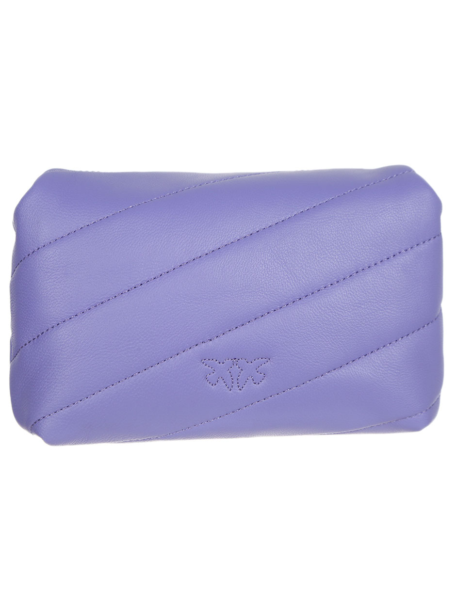 Bolsa crossbody Love Classic Puff de piel para mujer