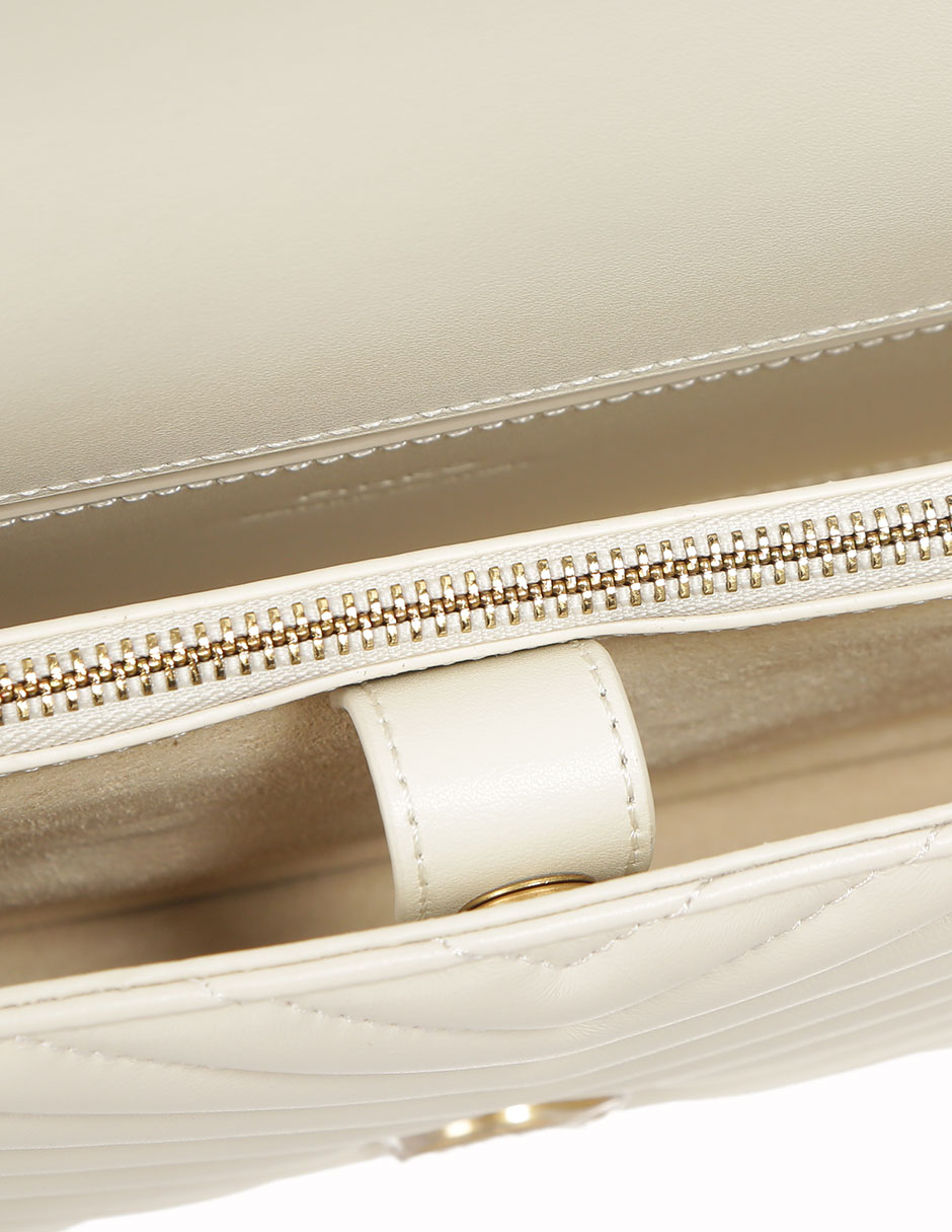 Bolsa crossbody Love One Classic de piel para mujer 4