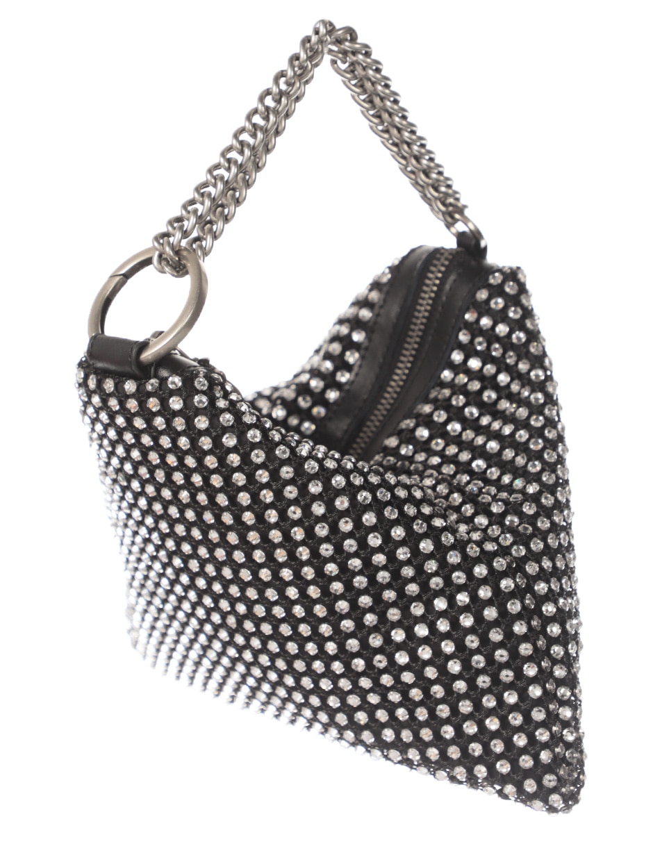 Bolsa clutch Love de piel para mujer