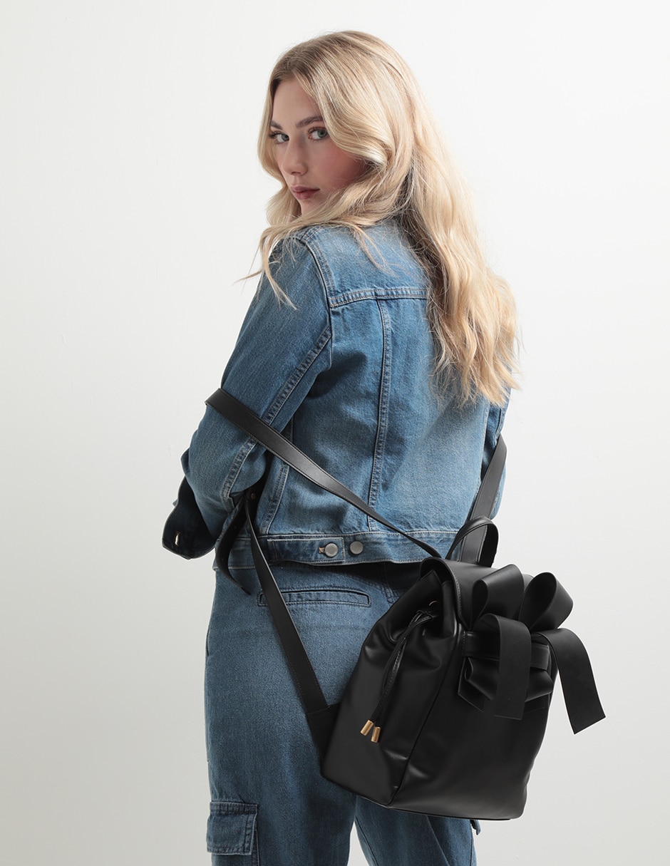 Backpack Aika de piel para mujer 5