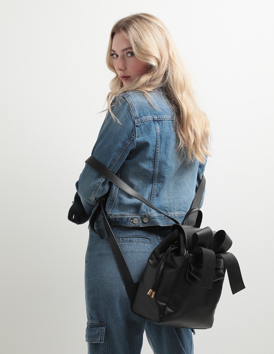 Backpack Aika de piel para mujer 6
