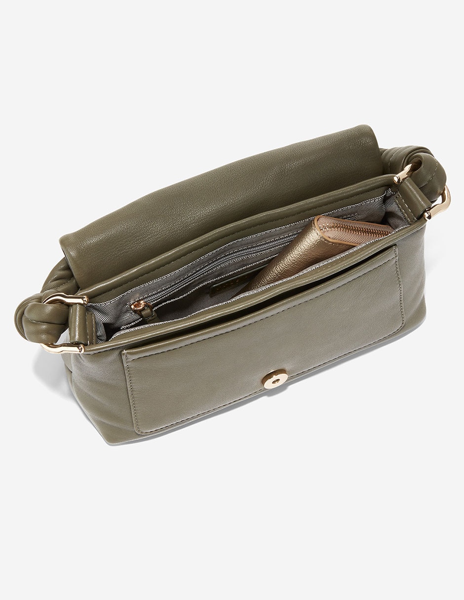Bolsa shoulder de piel para mujer 4