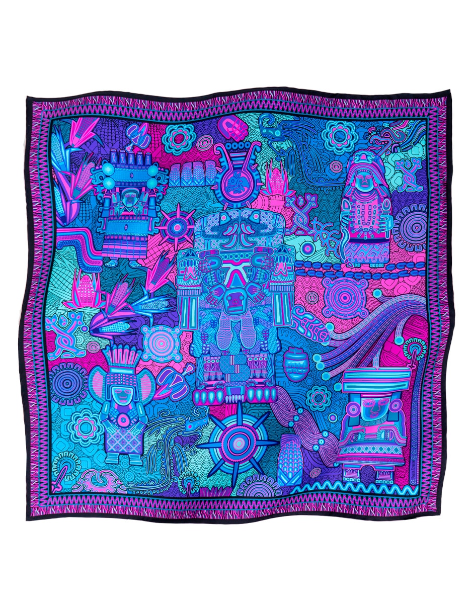 Mascada estampada 2
