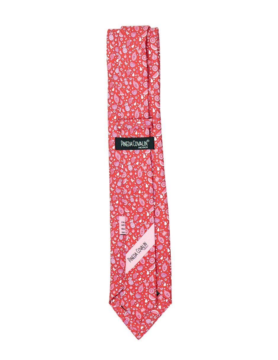 Corbata regular (6-8.5 cm) de seda estampado gráfico para hombre 2