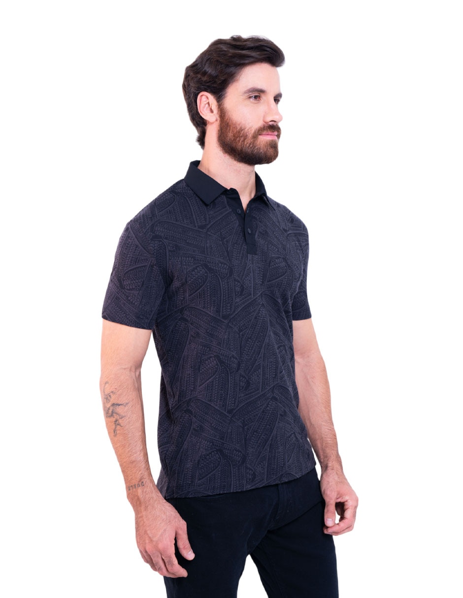 Playera tipo polo Mazorca para hombre 3