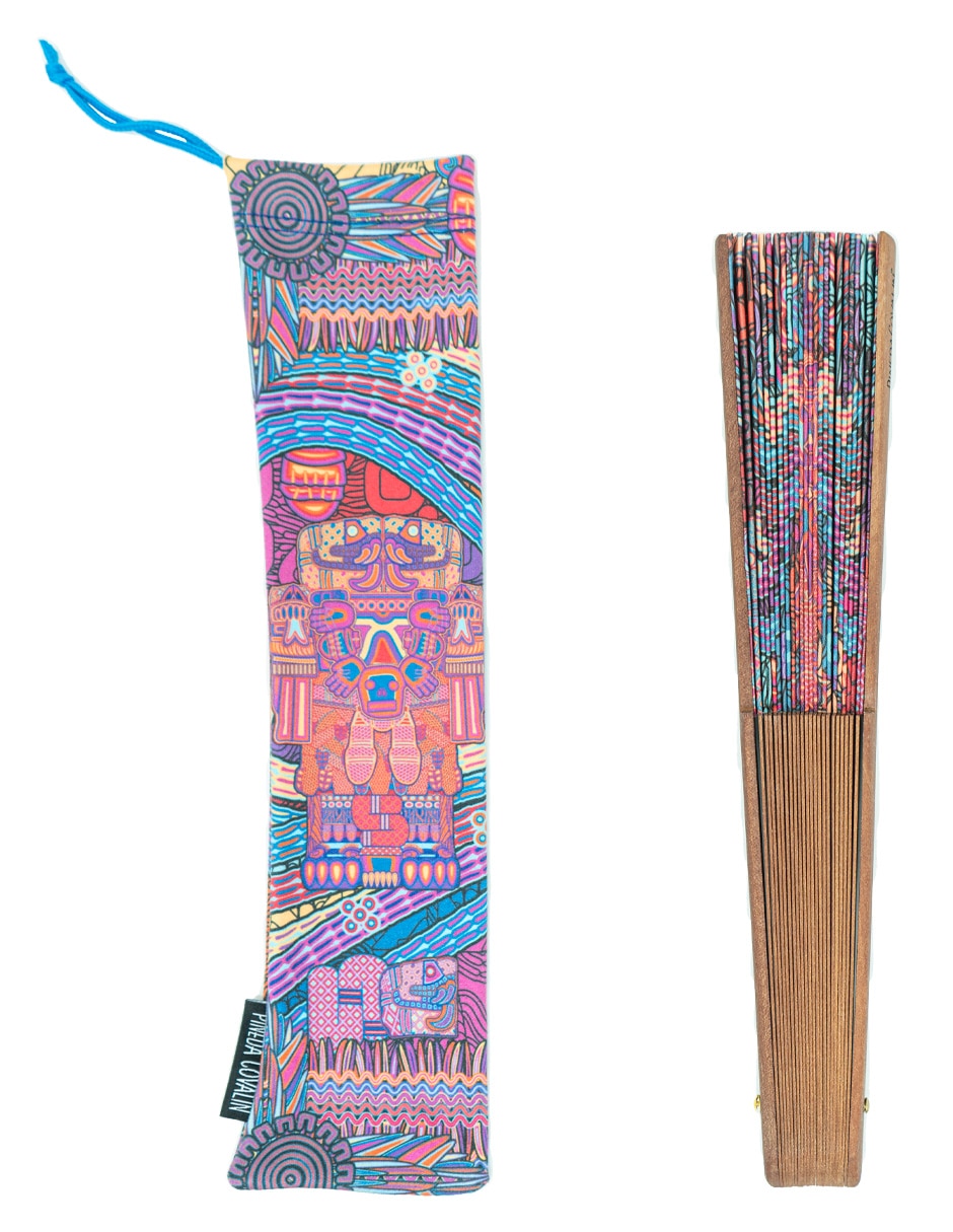 Abanico de madera 2