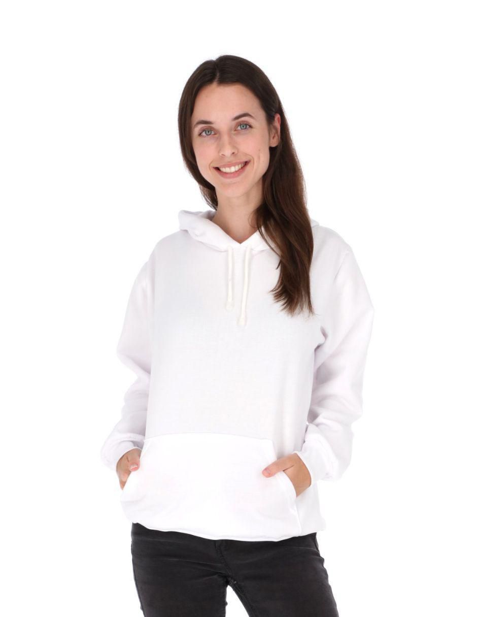 Sudadera con capucha y bolsa para mujer