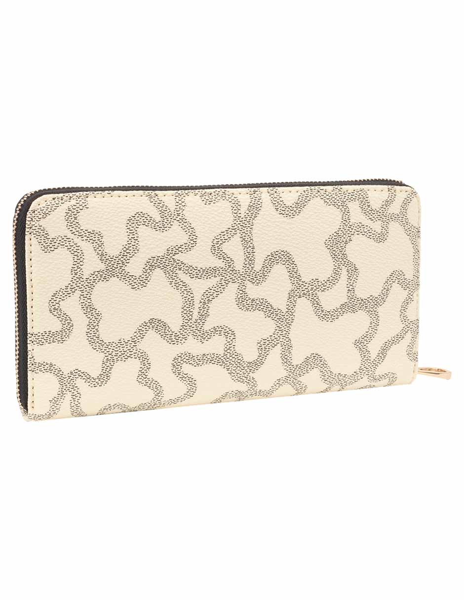 Billetera TOUS Kaos Icon,BEIGE,SIN TAMAÑ