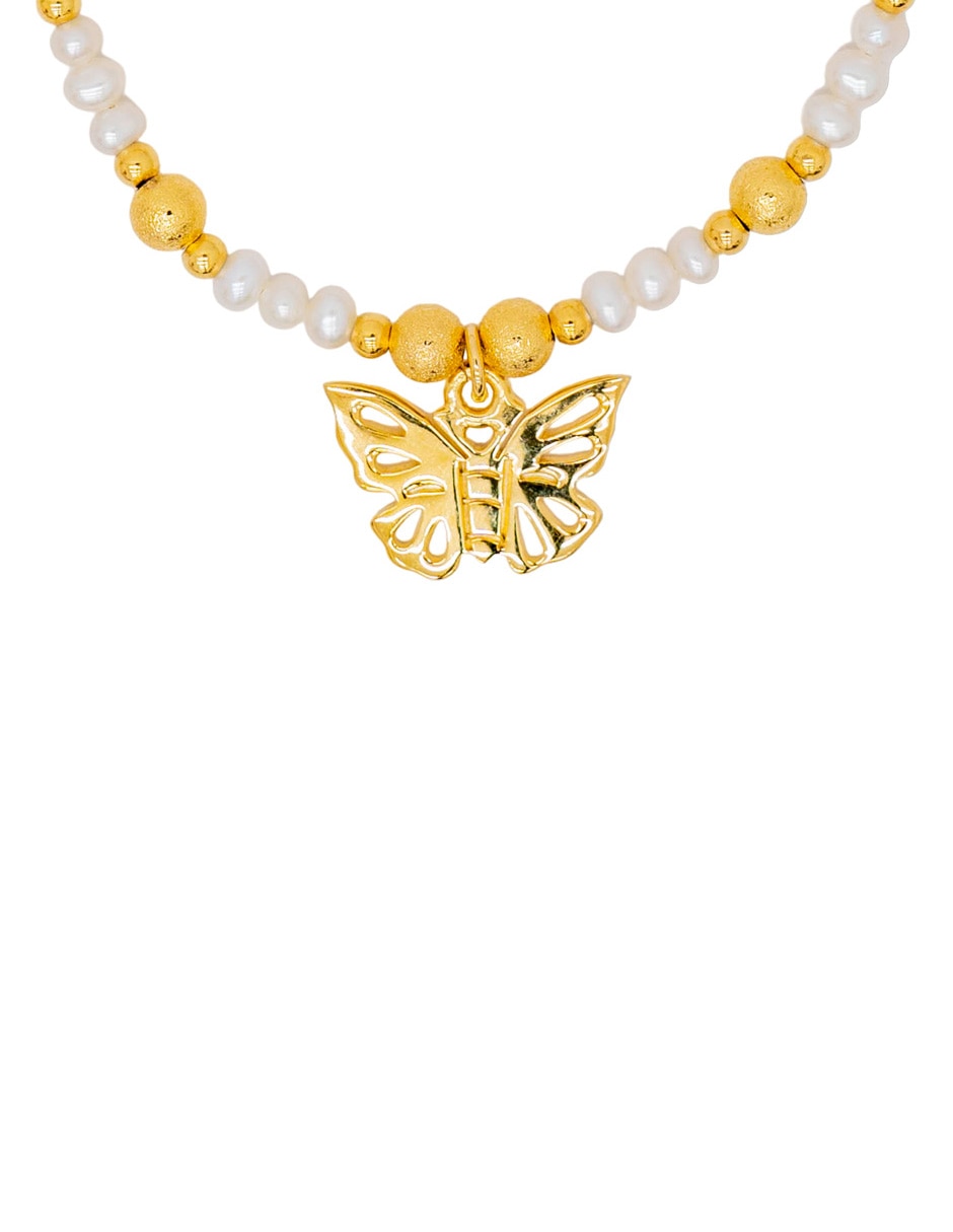 Pulsera Mariposa con acabado brillante 2