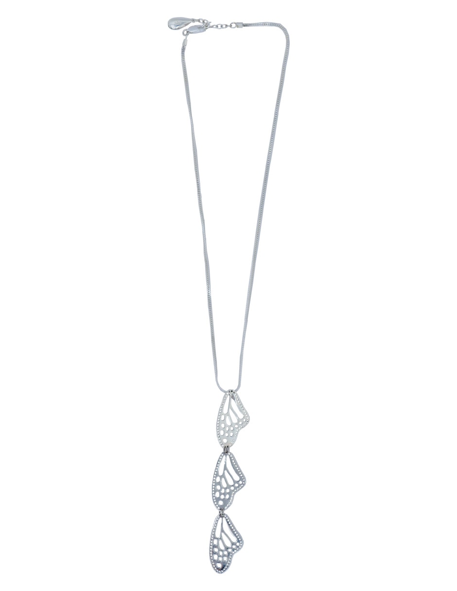 Collar Mariposas de plata 2