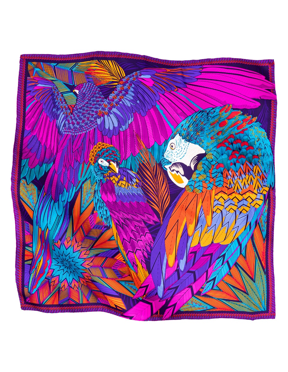 Mascada con estampado 2