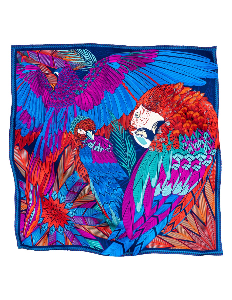 Mascada con estampado 2
