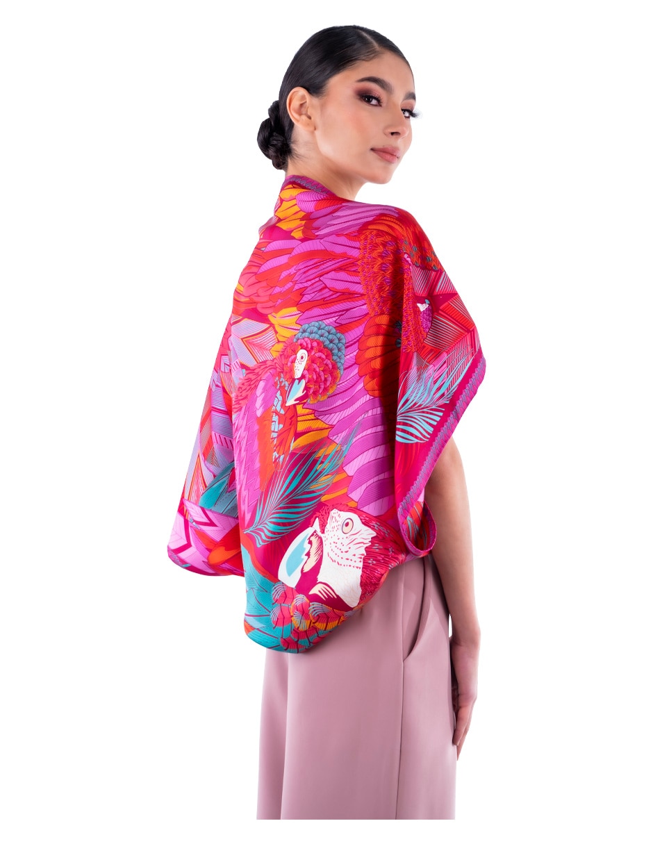 Mascada con estampado 3