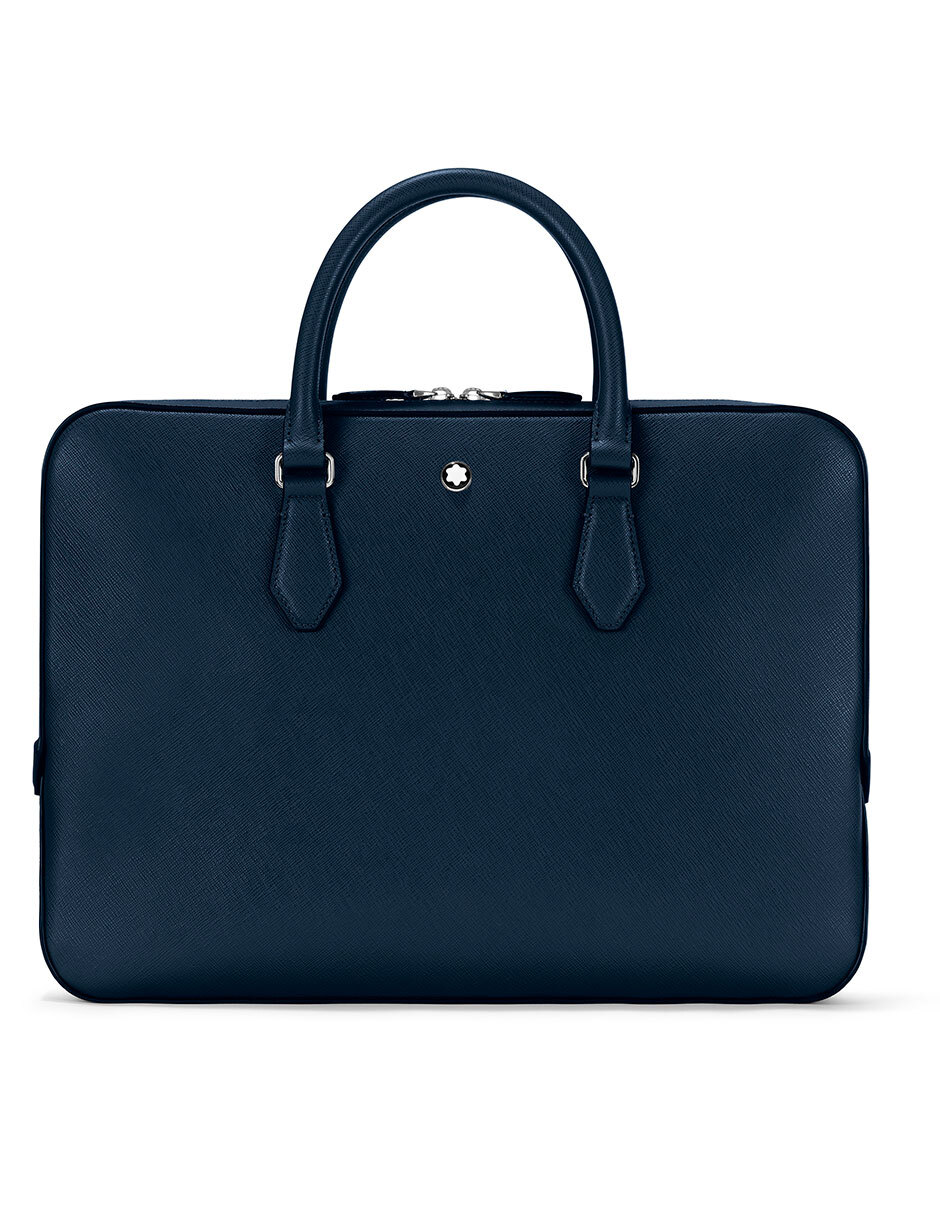 Portafolio de piel unisex