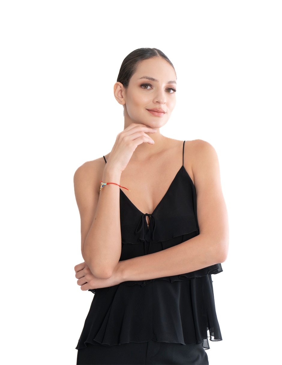 Pulsera San Benito con acabado pulido 2