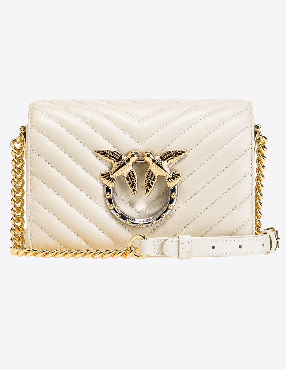 Bolsa crossbody de piel para mujer