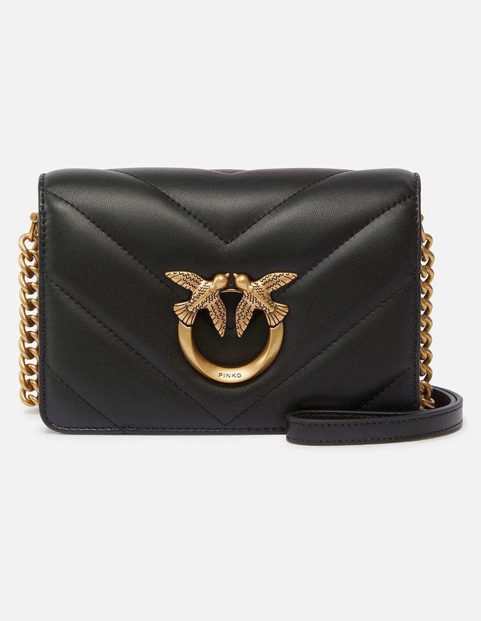 Bolsa crossbody de piel para mujer