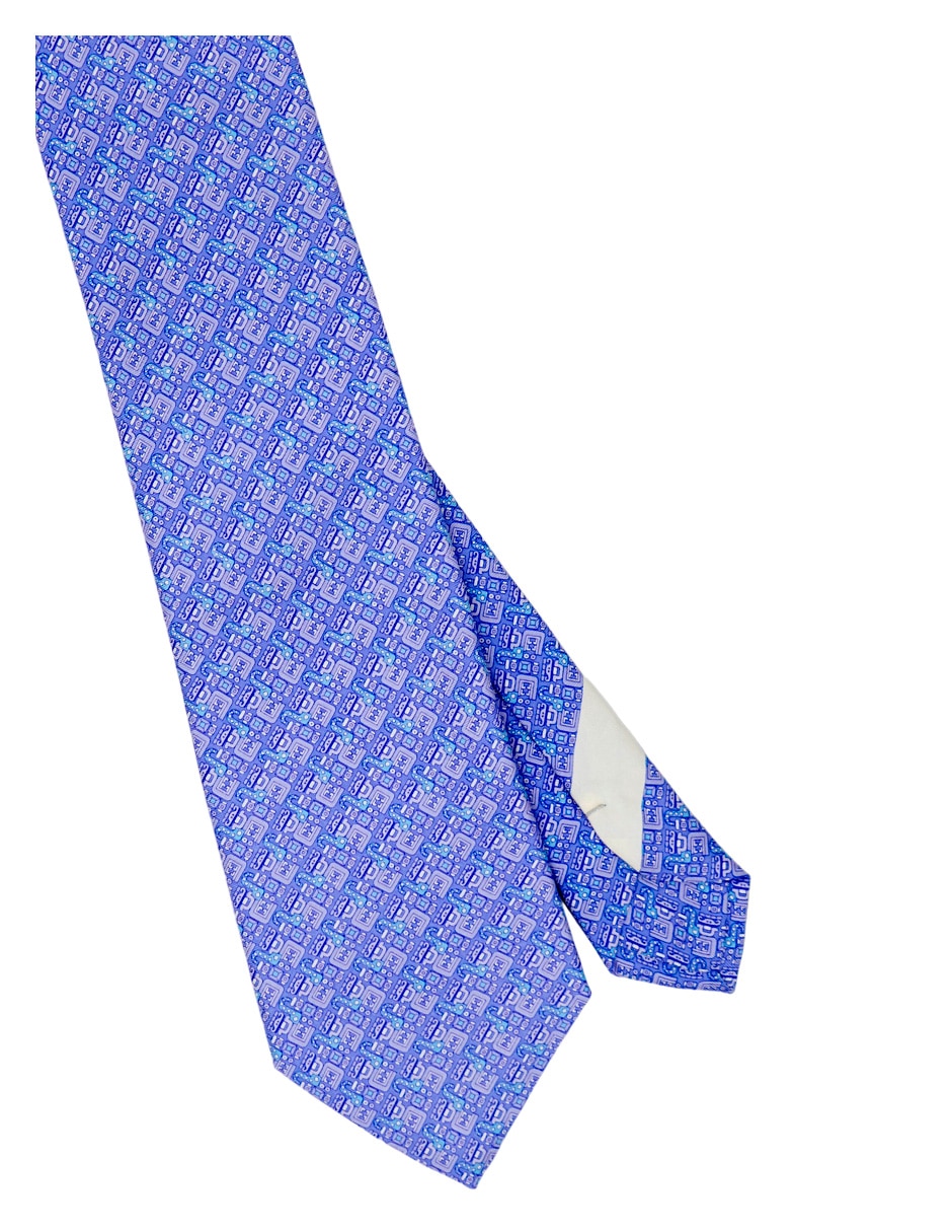 Corbata regular regular de seda para hombre 2