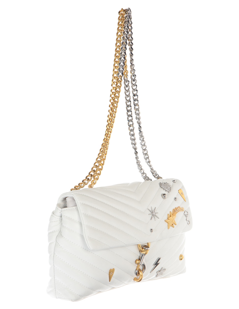 Bolsa crossbody Edie de piel para mujer 2