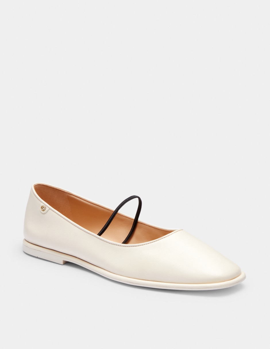 Balerina Emilia Mary Janes de piel para mujer Balerina Emilia Mary Janes de piel para mujer