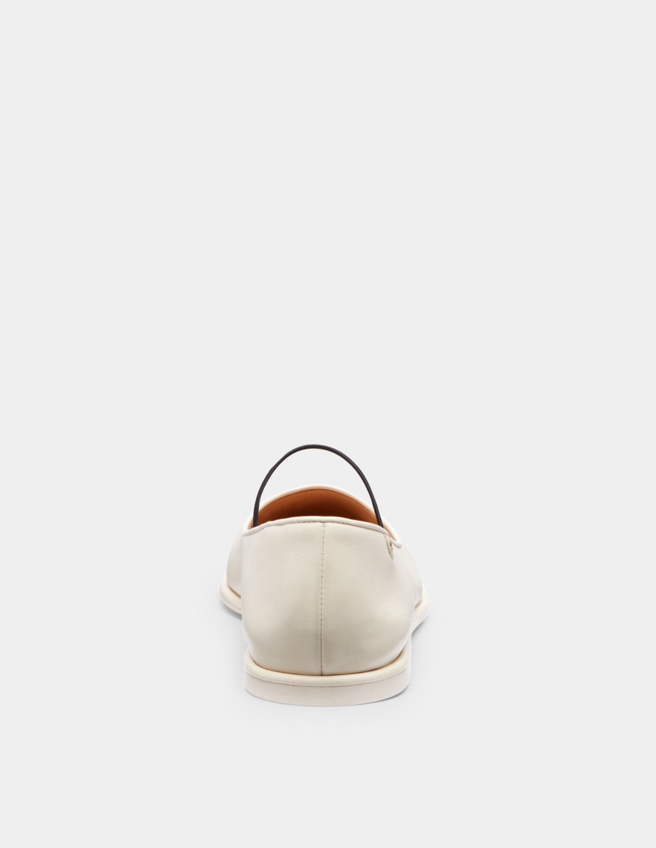 Balerina Emilia Mary Janes de piel para mujer 4
